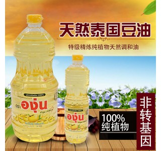 艾贡纯植物一级精炼非转基因豆油 1900ml.