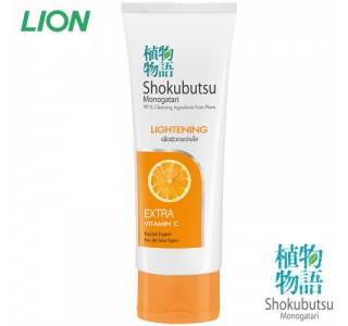 植物物语 泡泡洗面奶 Shokubutsu Monogatari Facial Foam 100ml 美白系列