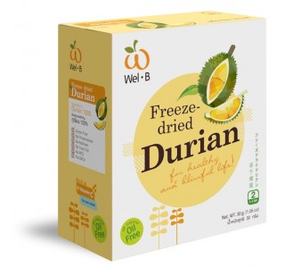 Freeze dried durian  泰国正品炸榴莲片  30g/盒