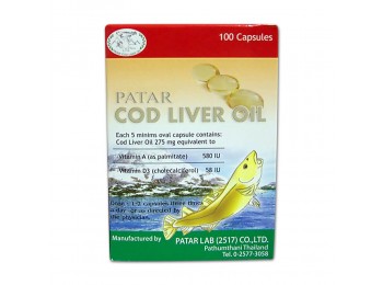 (鳕鱼鱼肝油)275 毫克Patar Cod Liver Oil 